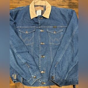 Wrangler 74260PW Blanket-Lined Denim Jacket Men’s Size 46